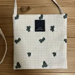 ミナペルホネン　ポケットバッグ　ライトベリー