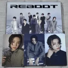 TREASURE アルバムREBOOT デジパック 韓国盤 ジョンファン トレカ
