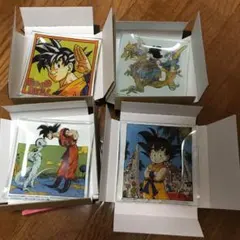 一番くじドラゴンボール  H賞 ガラス プレート 4種類 セット