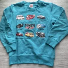 トミカ 車両プリント トレーナー 110cm