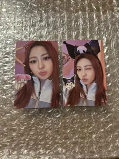 ルセラフィムDIFFERENT マイメロ クロミ トレカ ユンジン