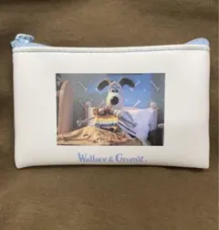 Wallace&Gromit ポーチ　グルミットシークレットフラットミニポーチ