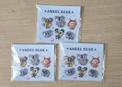 ナルミヤキャラクターズ　ぷっくりシール　セブン　エンジェルブルー