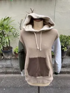 ビームスボーイ　champion　リバースウィーブ　ファンカラー　XSサイズ