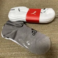 アディダス＆PUMA  靴下６足セット