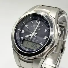 CASIO カシオ　メンズ　腕時計　ウェーブセプター　純正コマ付き　ジャンク
