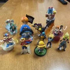 ワンピース ドラゴンボール　フィギュア　まとめて　HG他