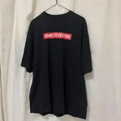 SHAPE FIT FESTIVAL Tシャツ ブラック M
