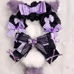 ★ ひき肉★10cm おすわり ちびぐるみ ぬい服 ブラックピンク 猫耳 #26 おすわりぬい服 ぬい服 着ぐるみ ちびぐるみ 黒×ピンク｛O20｝｜Yahoo