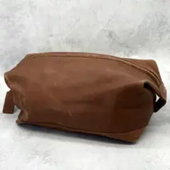 COACH オールドコーチ クラッチバッグ レザー ブラウン マルチバッグ