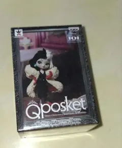 ディズニー　QPOSKET VILLAINS　クルエラ　フィギュア