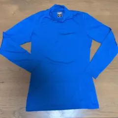 DUARIG ハイネックシャツ ブルー Mサイズ