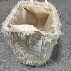 THREEPPY スリーピー　フェザーヤーン　収納　中　ベージュ　オムツ収納