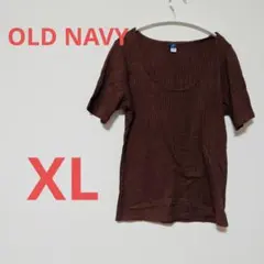 OLD NAVY XL TALL ブラウン 半袖Tシャツ