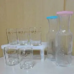 ●2点セット●【未使用品】プラッシー　PLUSSY　グラス&デカンタ　豪華　レア
