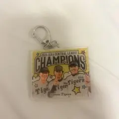 阪神タイガース優勝記念グッズシークレット アクリルキーホルダー