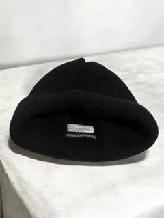 COMESANDGOES カムズアンドゴーズ ニットキャップ ニット帽 黒
