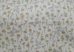 シーチング ケイトグリーナウェイ 花柄 くすみカラー ベージュ