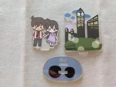 一番くじ　名探偵コナン 工藤新一 毛利蘭 アクリルスタンド