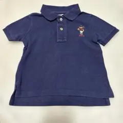 ラルフローレン キッズ ポロベア 半袖ポロシャツ 18M 85cm 네이비