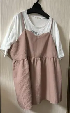 新品タグ付　ノアンヌ　キャミ　アンサンブル　5L