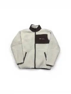 Champion フリースジャケット Lサイズ クリーム色