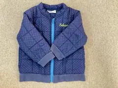 ジャンパー 95 90 中綿 キムラタン　Bobson ネイビー ドット柄のサムネイル