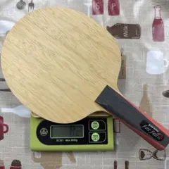 【廃盤デザイン】fire fallFC卓球ラケット 79g