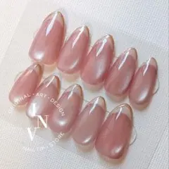 ♥人気 綺麗め 上品 マグネット 韓国 推し ネイルチップ