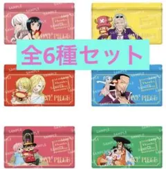 セブンイレブン ガーナ ワンピース オリジナルジッパーバック 全6種セットのサムネイル