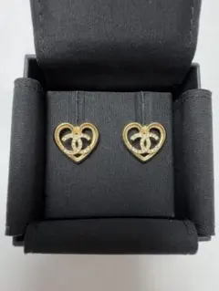 CHANEL シャネル ハートピアス