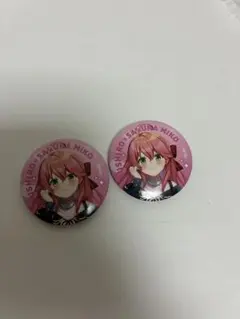 ホロライブ さくらみこ 缶バッジ スシロー コラボ