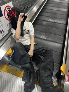 GOJOYJINNI ダブルウエスト デニムパンツ opium - メルカリ