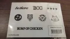 【新品未開封】BUMP OF CHICKEN クリアステッカーシート
