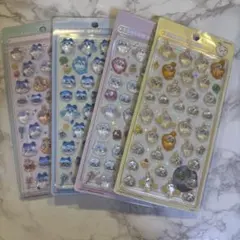 数量限定！【4枚セット】ちいかわボンボンドロップシール　第一弾