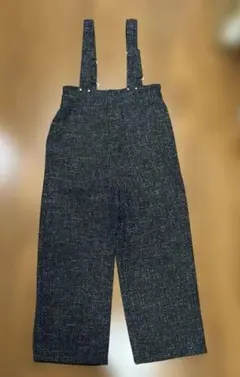 美品 Doux archives ドゥアルシーヴ サロペット　ツイード