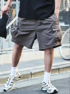 今期完売品 WILD THINGS ワイルドシングス 別注 刺繍カーゴショーツ