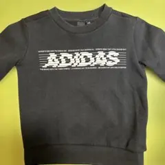 adidas トレーナ　キッズ　110 ブラック