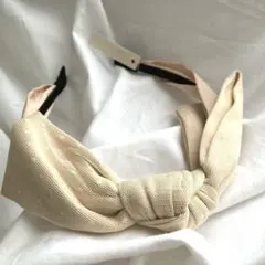 カチューシャ　ドット柄　水玉　ヘアアクセサリー　ヘアアレンジ　リボン　レース