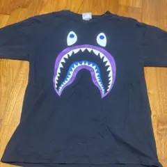 A BATHING APE シャークプリント Tシャツ Mサイズ