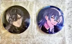 にじさんじ　小柳ロウ&星導ショウ　缶バッジ