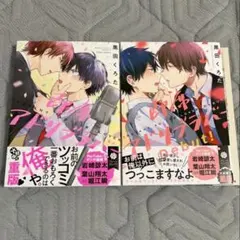 「即席アドリブラバー」シリーズ2冊セット フルールコミックスフェアリーフレット付