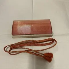 帯締め　クラッチバッグ