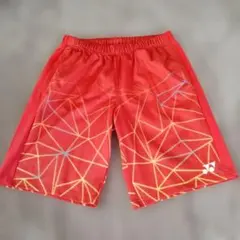 YONEX ハーフパンツ　赤　幾何学模様　サイズO XL 　廃盤商品　レア