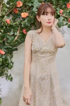 herlipto Lace Trimmed Floral Dress Sun - メルカリ