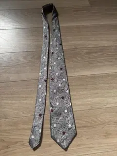 GIANNI VERSACE シルク ネクタイ 波模様美品