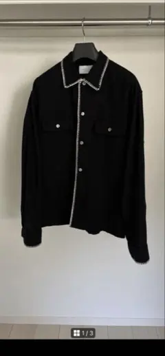 【美品】UNUSED Open collar shirt オープンカラー シャツのサムネイル