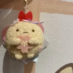 すみっコぐらし堂　すみっコぐらし　ぶらさげぬいぐるみ桜の妖精　エビフライのしっぽ