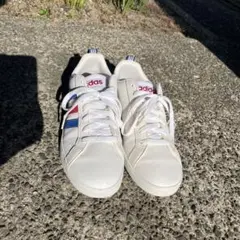 adidas ホワイトスニーカー 27cm
