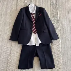 値下げ美品 キッズフォーマル スーツ 120 入学式 卒園式 男の子 ジャケット